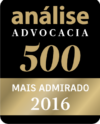 Análise Advocacia - Escritório mais admirado 2016